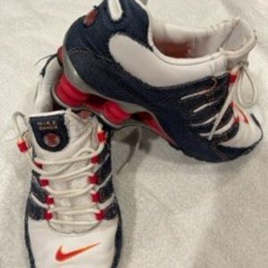 Nike Womens Shox NZ LE - 309246 163 - White / Blue Denim - Size: 8 - RARE